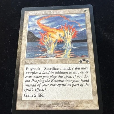 Reaping the Rewards - Magic the Gathering MTG Exodus Single Card - Image 1 of 3