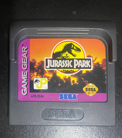 Jurassic Park - Sega Game Gear - Sega - Good Condition