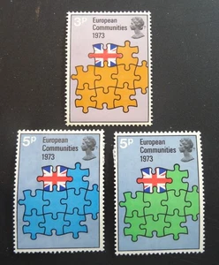 Großbritannien 685-87, Europäische Gemeinschaften - MHM/HR 1973 (7095) - Bild 1 von 2