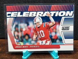 2025 Score- Celebration Drake Maye -DMA - Picture 1 of 2
