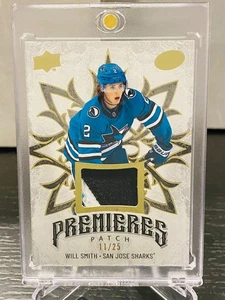 2024-25 Upper Deck Ice GOLD Premieres Patch 3-Color /25 Will Smith Rookie RC - Picture 1 of 2