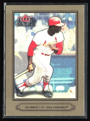 2002 Fleer Fall Classic #20 Lou Brock - Image 1 of 2