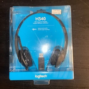 Logitech USB Headset - Noise canceling mic ( H340) | New - Picture 1 of 5