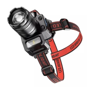 Super Bright USB Rechargeable Head Torch - Picture 1 of 1