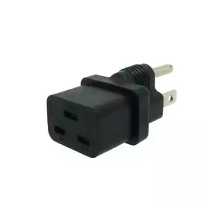 SF Cable IEC C19 to NEMA 5-15P Plug Adapter - Picture 1 of 4