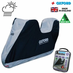Oxford Telo Cubierta Externa Impermeable Aquatex Moto Con Baúl S 203Cm - Imagen 1 de 6