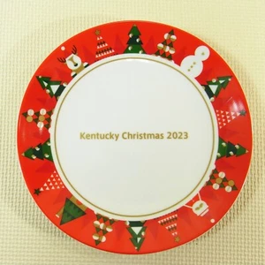 NUEVO plato de Navidad de pollo frito KFC Kentucky 2023 Japón Coronel Sanders plato - Imagen 1 de 6