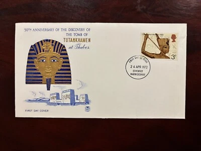 United Kingdom 1972 - Anniversaries FDC x 3 stamps set Coventry, Warwickshire - Image 1 of 3