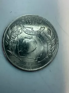 1999 D Georgia State Quarter, DDO Mint Errors - Picture 1 of 2