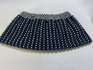 Vtg NRA Concealed Carry Clutch Beaded Cocktail CODE AUTHORITY Ladies Handbag - Picture 1 of 11