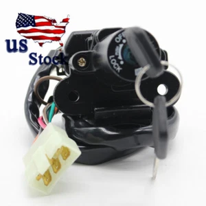 Llaves de bloqueo de interruptor de encendido de dirección CNC para Kawasaki EX250F2 Ninja250R 1988-1990 - Imagen 1 de 6