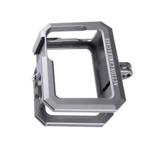 Semi-Enveloping Aluminum Alloy Frame Housing Case For GoPro Hero10 9 Black - Picture 1 of 9