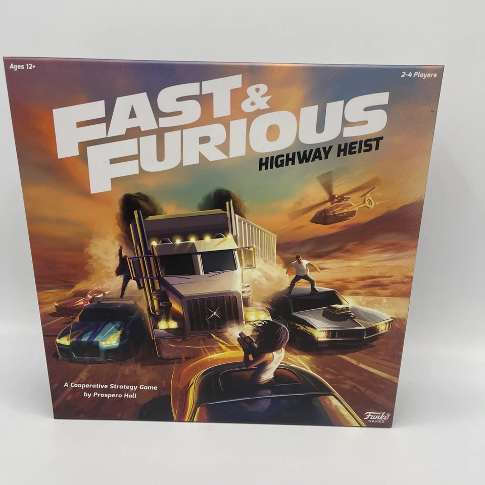 Fast & Furious Highway Heist Board Game Funko Games - 2021