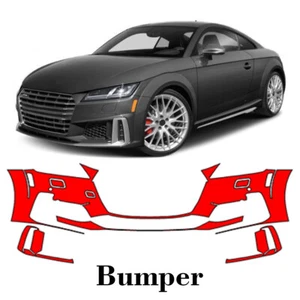 Front bumper PreCut PPF Paint Protection Film For Audi TT-S 2019-2024 - Picture 1 of 8