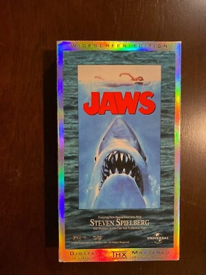 Jaws (VHS, 1997) Vhs Tape - New - Letterbox - Widescreen Edition MINT - Image 1 of 4