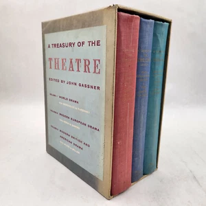 A Treasury Of The Theatre Volumes 1, 2 and 3 Edited By John Gassner 1951 HC - Picture 1 of 18