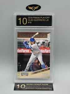 2019 Panini Playoff Blue Jays VLADIMIR GUERRERO JR #16 RC rookie graded LRG 10 - Picture 1 of 2