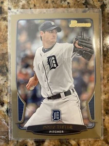 2013 Bowman Gold #75 Doug Fister Detroit Tigers - Picture 1 of 2