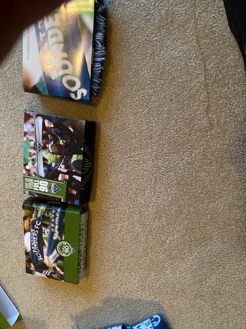 Seattle Sounders Fc Season Ticket Holder Scarfs Lot Of 3 Scarfs Cover
