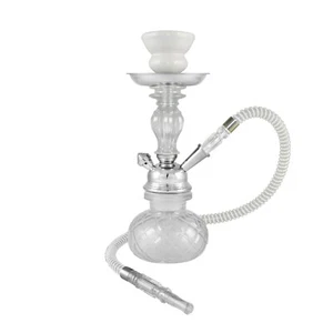 11" White 1 Hose Hookah Set - Venetian by Premium Hookah - FAST SHIPPING - Picture 1 of 4