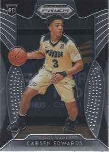 2019 Panini Prizm Draft Picks Carsen Edwards #34