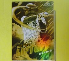 LUIS ROBERT  2021  WE HAVE LIFTOFF  Gold Minted Topps  #WHL5  Chicago White Sox