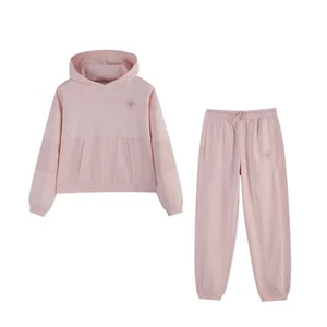 Be You Kids Older Girl Utility Jog Set Pink Leggings Activewear Training Sports - Picture 1 of 6