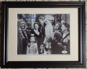 EXTREMELY RARE! James Stewart WONDERFUL LIFE Signed Framed 8x10 Photo JSA COA! - Picture 1 of 2