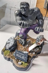 “INCREDIBLE HULK”, CUSTOM GRAY FIGURE MODEL W/ PURPLE PANTS - Picture 1 of 4
