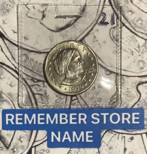 1979 SUSAN B ANTHONY $1 ONE DOLLAR SBA OLD COIN MINT D MARK C RIM VARIATION #21 - Picture 1 of 4