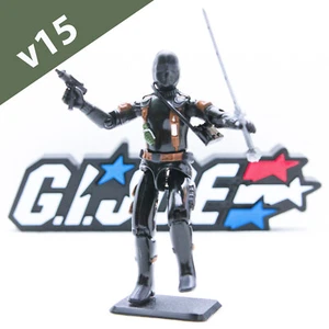 2002 Hasbro G.I. Joe SNAKE EYES v15 Figure | NICE | ToyFare Magazine Mail Away - Picture 1 of 13