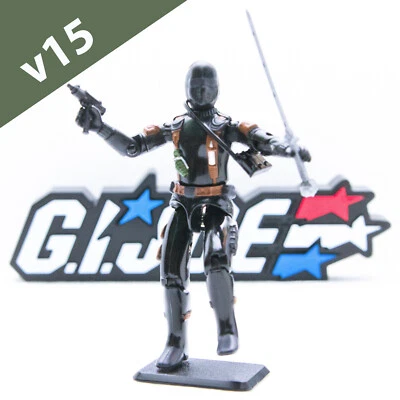 Hasbro G.I. 2002 Figura Joe SNAKE EYES v15 | BONITA | Revista ToyFare Mail Away Foto 1 de 4