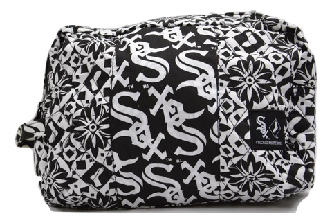 Chicago White Sox Forever Collectibles MLB Big Team Logo Quilted Cosmetic Bag Cover