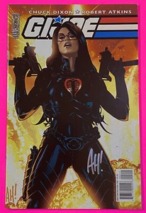 G.I. JOE #2 (IDW PUBLISHING 2009) VARIANTE BARONESSA ADAM HUGHES | VF 8.0 FIRMATO - Foto 1 di 12
