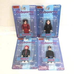 THE OSBOURNES Smiti Figure Claires Set Ozzy Osbourne Jack Kelly Sharon Figures - Picture 1 of 8