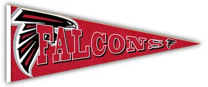 Banderín de madera Atlanta Falcons Team de Fan Creations 23" x 9" x .25 - Imagen 1 de 1
