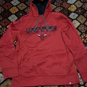 Chicago Bulls Hoodie Rot Herren Medium Neu - Bild 1 von 7