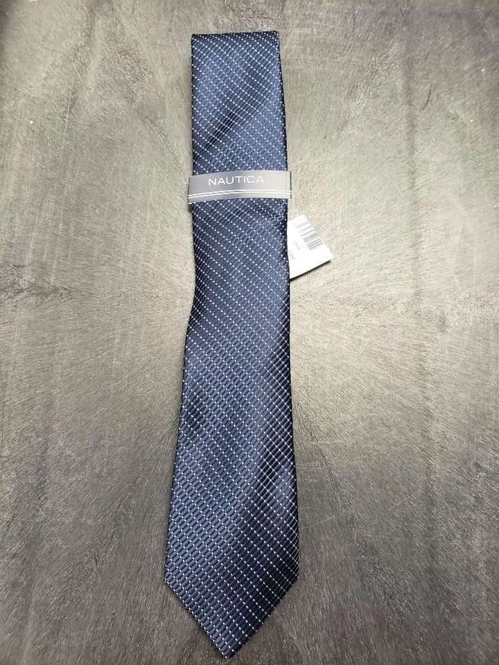 MSRP $55 Nautica Tie Navy - Image 1 of 1