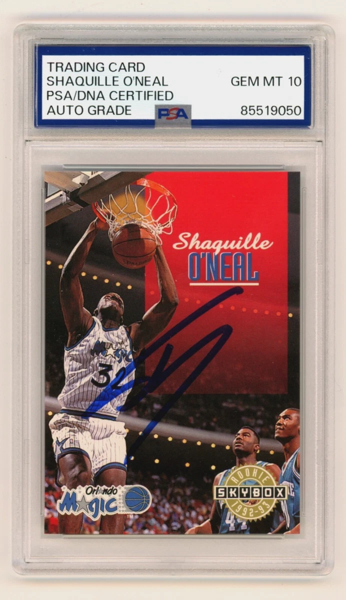 【Shaquille O'Neal】10シリ PSA Natinal Conv Rare PSA 10 Shaquille O'Neal Card Sells for Record Price