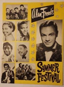 Programa del Festival de Verano de Alan Freed Chuck Berry (Firmado por Johnnie y Joe) - Imagen 1 de 9