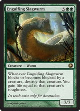 Engulfing Slagwurm - Scars of Mirrodin - MP, English MTG Magic FLAT RATE SHIP