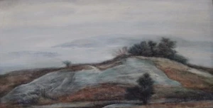 PINTURA AL ÓLEO DUDLEY MORRIS - Imagen 1 de 3