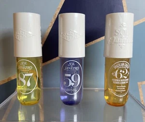 Lot of (3) Sol de Janeiro Perfume Mists Cheirosa 87, 62, and 59 - 3oz Bottles - Picture 1 of 5