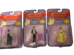 LOTE DE 8 FIGURAS DE DISNEY Anastasia 1997 coleccionables Galoob NUEVAS SELLADAS - Imagen 1 de 3