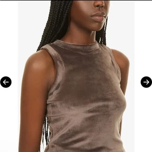 Skims Velour Cropped Top Size Medium - Picture 1 of 7