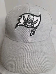 Tampa Bay Buccaneers Hat Strap Back Gray White NFL Football Logo '47 - Picture 1 of 11
