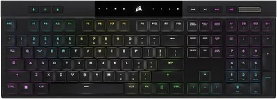 Corsair K100 Air Wireless RGB Thin Mechanical Gaming Keyboard Cherry MX - Image 1 of 4