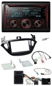 Pioneer 2DIN DAB Lenkrad Bluetooth USB CD Autoradio für Opel Adam ab 2013 Corsa - Bild 1 von 9