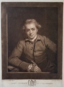 John Gawler 1777. Mezzotint - Picture 1 of 1