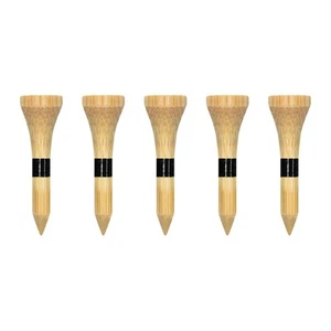 Wooden Golf Tees 1-1/2 inch 100 Count, 1.5" Short Golf Wood Bamboo Tees(Natur... - Picture 1 of 5